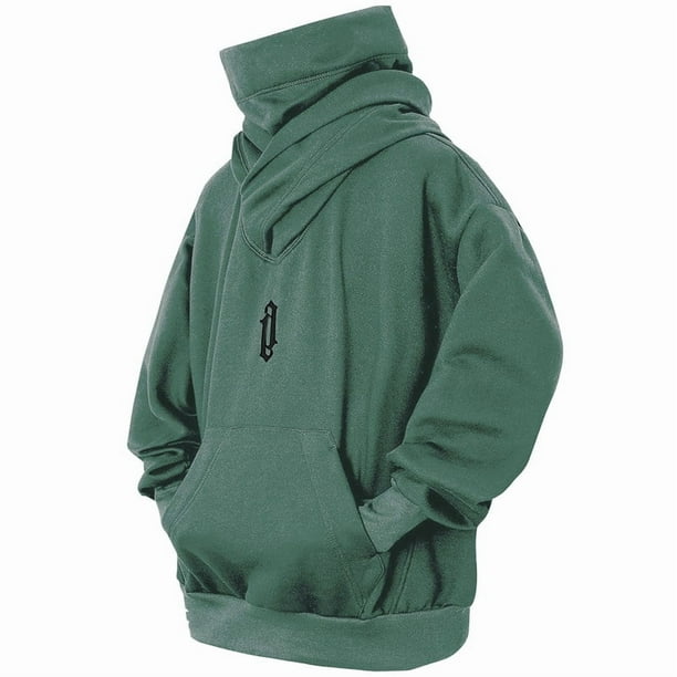 HISITOSA Sudadera con Capucha de Forro Polar de Manga Larga para Hombre, Ligera, de Uso Tecnológico, Suéter de Algodón Suave, Unisex, Casual
