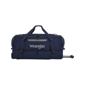 Wrangler Jumbo 36" Rolling Duffel, Navy