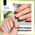 thumbnail image 4 of Set de esmaltes de uñas en gel Beetles Hema Free, 6 colores, 15 ml, 4 of 7