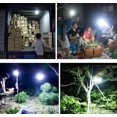 thumbnail image 5 of Luz LED Solar portátil para acampada, iluminación de emergencia recargable, lámpara de encendido Solar, pantalla + Control remoto, 42LED, 66V ER, 5 of 5