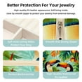 thumbnail image 3 of Birds Portable Square Jewelry Box Earrings Necklaces Bracelets Organizer for Girls and Women, 3 of 6