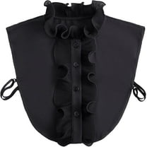 Camicover Women’s Detachable Dickey Collar Half Shirt Blouse False White Collar