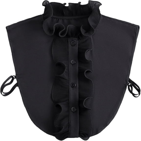 Camicover Women’s Detachable Dickey Collar Half Shirt Blouse False White Collar