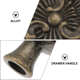 thumbnail image 5 of 4pcs Decorative Gabinete Perillas Retro Antiguo Handles Manedas de cajones (Bronce), 5 of 6