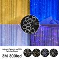 thumbnail image 4 of OUSITAID 300 LED Curtain Fairy Lights USB String Hanging Wall Lights Party With Remote, 4 of 6