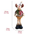 thumbnail image 3 of Promotion!Rong Yun Christmas Santa Snowman-Reindeer Christmas Decoration Leg Table Mantel DecorationPromotion!, 3 of 3