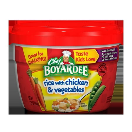 Chef Boyardee Rice With En Vegetables 7 25 Oz Chef Boyardee Rice With En Vegetables 7 25 Oz