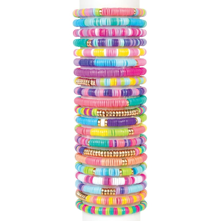 Make It Real, DIY Jewelry Craft Kit, 2047 pcs, 23 Bead Bracelets