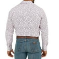 thumbnail image 3 of Wrangler Mens Sangria Paisley 20X Competition Shirt, 3 of 4
