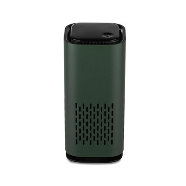 Purificador de aire para el hogar o el automóvil, filtro limpiador de habitaciones pequeñas para humo, olores, eliminador de polvo, oficina, escritorio, mesa, coche