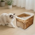 thumbnail image 2 of Pet Food Storage Container Airtight with Lid – High Capacity Dog Cat Food Bin, Keep Dry Food Fresh, Includes Measuring Cup for Easy Feeding, Mice-Proof, 2 of 5