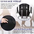 thumbnail image 5 of MATEIN Mochila para Laptop con Carga USB, Mochila de 17.3 Pulgadas, Mochila Antirrobo para Hombre, Mochila de Viaje Impermeable y Delgada para Aire Libre, Regalo para Hombre y Mujer, Negro, 5 of 5