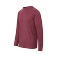 thumbnail image 2 of MV Sport 24405 Summit Sustainable Long Sleeve Tee-Maroon Heather - 424-M, 2 of 4