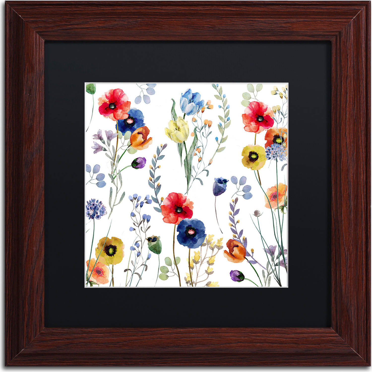 Trademark Fine Art "Summer Linen" Canvas Art by Color Bakery, Black