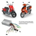 thumbnail image 4 of Electric Bicycle Brushless Controller, Aluminum Alloy Overcurrent  36V 450W Brushless Controller  for Electric Tricycle, 4 of 8