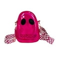 thumbnail image 2 of ibiyuan Halloween Pumpkin Clear Crossbody Purse, Transparent Novelty Ghost Purse Cute Spooky Season Shoulder Bag for Women, 2 of 4