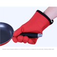 thumbnail image 2 of Guantes De Horno De Silicona Protectora Resistente Al Calor, Guantes De 5 Dedos Para Barbacoa, Horno, Microondas Y Cocina Casera Sweethay HA023166-00, 2 of 7