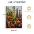 thumbnail image 3 of ARISTURING Mexican Style Canvas Wall Art Prints,Modern Concise Mexican Culture Folk Landscape Outside The Window Cactus Desert Retro Poster Funky Art Decorative for Bedroom Living Room, 3 of 5
