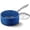 Blue, variant on HLAFRG 3 Quart Saucepan with Lid, Small Non stick Pot with Lid, Induction Pot, Ergonomic Stainless Steel Handle, Oven Safe, Brown Soup Pot