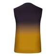 thumbnail image 4 of Qiggri Men's Gradient Sleeveless Tank Top Regular Non Positioning Print Pullover Round Neck Sleeveless T-Shirt Casual Sports Tank Top, 4 of 5