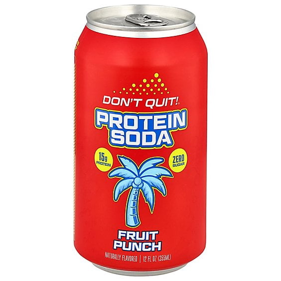(Pack Of 12) Dont Quit Soda Protein Fruit Punch 12 Fo