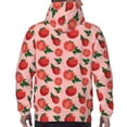 thumbnail image 7 of Kdxio Tomatoes Print Mens Casual Hooded Collar Drawstring Hoodies Pullover Sweatshirts Casual Long Sleeve Shirts-4X-Large, 7 of 7