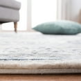 thumbnail image 5 of SAFAVIEH Martha Stewart Jane Floral Bordered Runner Rug, Cream/Blue, 2'2" x 8', 5 of 7