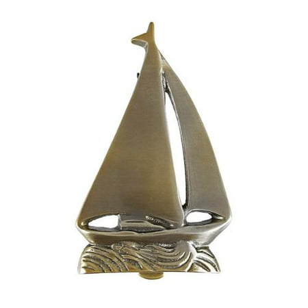 - Solid Brass Sailboat Door Knocker Nautical