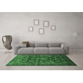 thumbnail image 3 of Ahgly Company Indoor Round Persian Emerald Green Traditional Area Rugs, 8' Round, 3 of 4