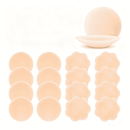 DUPAI 16Mm Flange Inserts for 24Mm Flange/Shield, Compatible with Breast Pump Flange, Pump Parts Replace, 4Pcs Perfect Fit Flange Sizing Kit