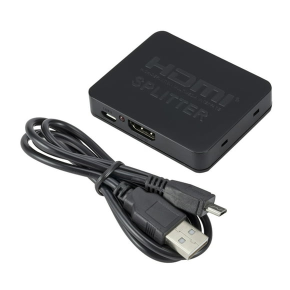 4K HDMI Splitter 1X2 HDMI Switch Switcher 1080p Video HDMI 1 in 2 Out Dual Display Amplifier