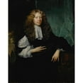 thumbnail image 2 of Jan De Baen 15x18 Gold Ornate Wood Frame and Double Matted Museum Art Print Titled - Portrait of a Gentleman, 2 of 4