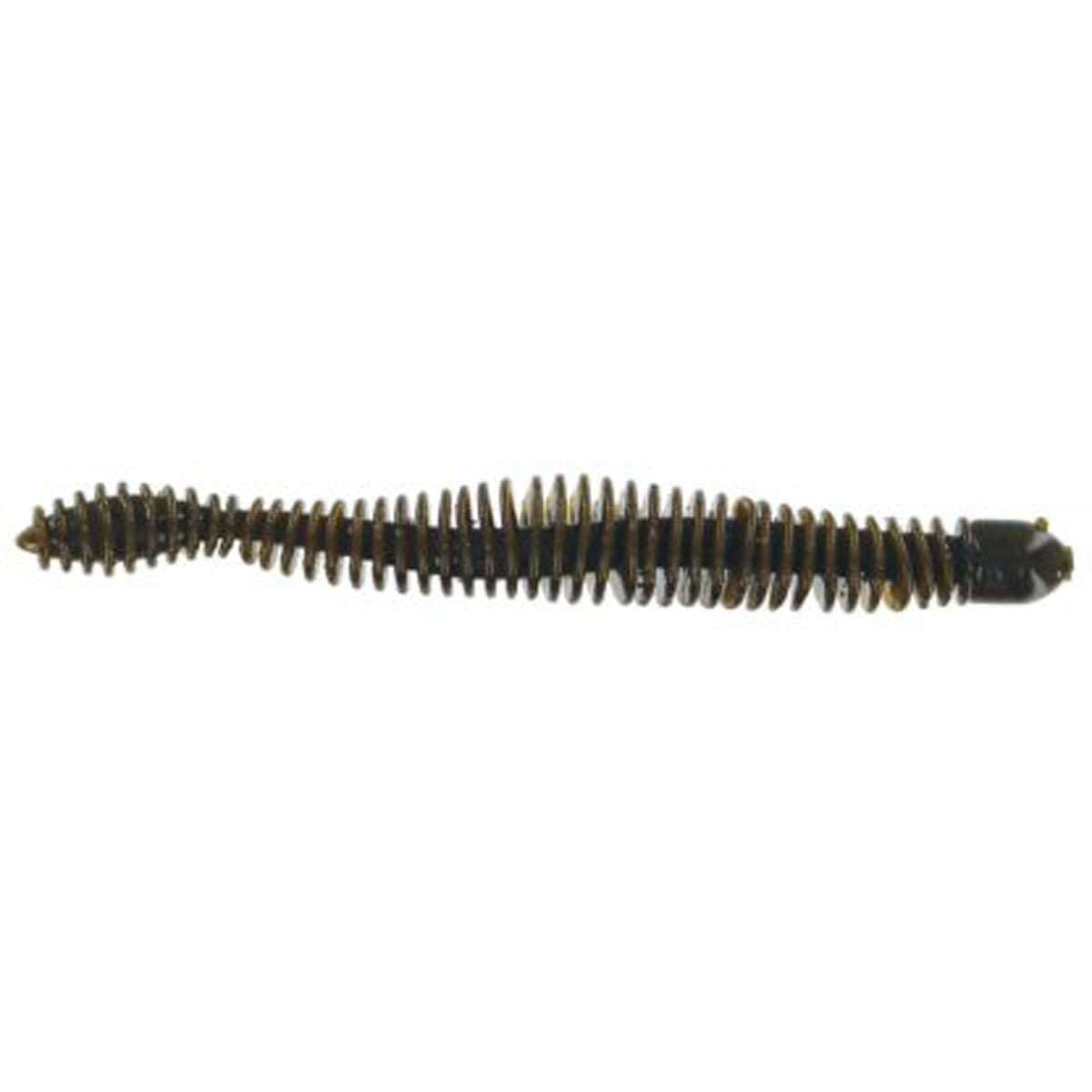 Big Bite Baits Coontail Worm - 4.75 inch, Pack of 7 - Green Pumpkin ...