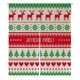 thumbnail image 1 of ABPHQTO Joyeux Noel Card Scandynavian Patrón de Navidad Japonés Noren Cortina Puerta Ventana Tratamiento Cortinas 85x150 cm, 1 of 1