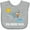 AC-Heather Grey, variant on Inktastic New Smyrna Beach Florida Boys or Girls Baby Bib