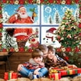 thumbnail image 6 of Large Christmas Banner Backdrop, Merry Christmas Banner Indoor Red Photo Backdrop Xmas Photography Background Party Decor for New Year Party Photo Booth Wall Hanging Decor, 72.8 x 43.3 inch, 6 of 6