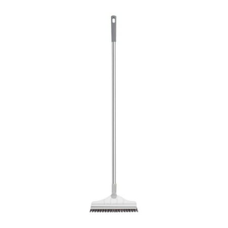 

Wozhidaoke home Floor Brush Scrubber Long Handle Grout Scrape Stiff Cleaning Scrub Squeegee 120°Rotating Tile Brush Cleaning Bathroom Patio kitchen organization kitchen gadgets