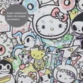 thumbnail image 4 of Hello Kitty Shower Curtain, Waterproof Bathroom Shower Curtains, Washable Cloth Shower Curtain With 12 Hooks, 72 "W X 72" L, 4 of 9