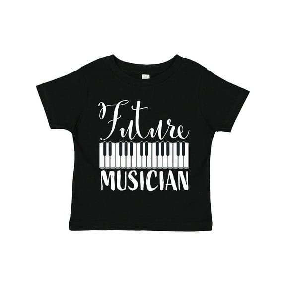 Inktastic Future Musician- Piano Music Boys or Girls Toddler T-Shirt