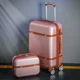 thumbnail image 1 of Conjunto de equipaje rodante para mujer, Maleta de viaje con cerradura de combinación, Universal, bolsa de cosméticos Retro, juego de equipaje con carrito de 2 piezas, 1 of 4