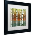 thumbnail image 2 of Trademark Fine Art "Birches" Canvas Art by Michelle Calkins, White Matte, Black Frame, 2 of 4