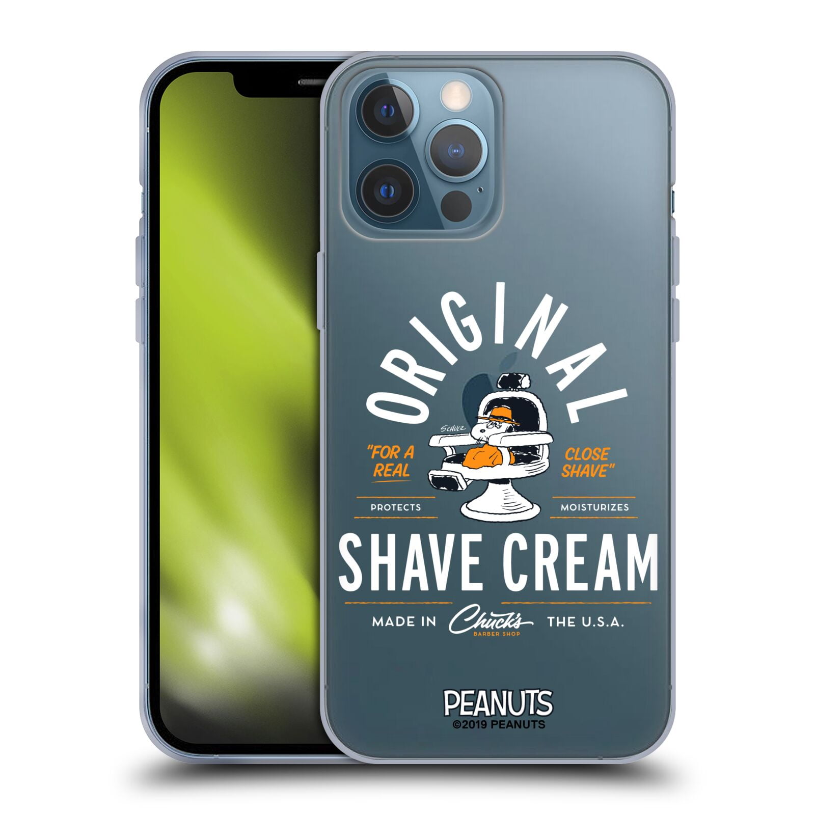 Head Case Designs Officially Licensed Peanuts Chuck's Barber Shop Snoopy Shave Cream Soft Gel