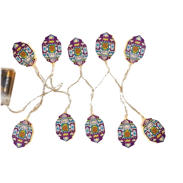 5ft 10LED Fairy Hanging Lights Luces colgantes decorativas para la decoración de la ventana Tomshoo Tipo 4