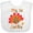 AA-White, variant on Inktastic My 1st Gobble with Turkey Face Boys or Girls Baby Bib