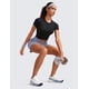 thumbnail image 3 of Remera CRZ YOGA Crop Sin Costuras Negra Manga Corta XS, 3 of 5