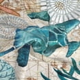 thumbnail image 6 of Bingfone Watercolor Sea Turtle Women's Sarong Swimsuit Cover Ups Bathing Suit Coverups Chiffon Beach Wrap Skirts, 6 of 7