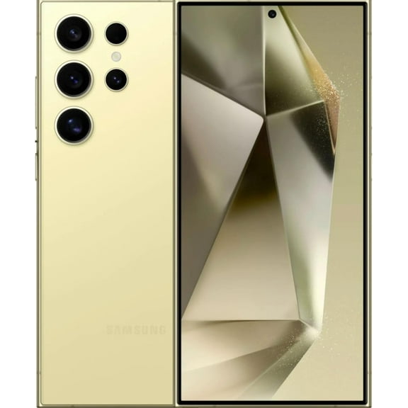 Pre-Owned Samsung Galaxy S24 Ultra: T-Mobile Only - 256GB Storage - Titanium Yellow