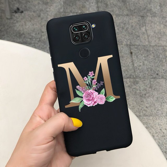 Para Xiaomi Redmi Note 9 Case Note9s Soft TPU Cute Letters Phone Case para Xiaomi Redmi Note 9 Pro Case Note 9S Note9 S Contraportada Tan Jianjun unisex