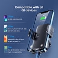 thumbnail image 6 of Wireless Fast Charging Ford Bronco dashboard phone mount holder - for center console grab handles (2021-2024), 6 of 7