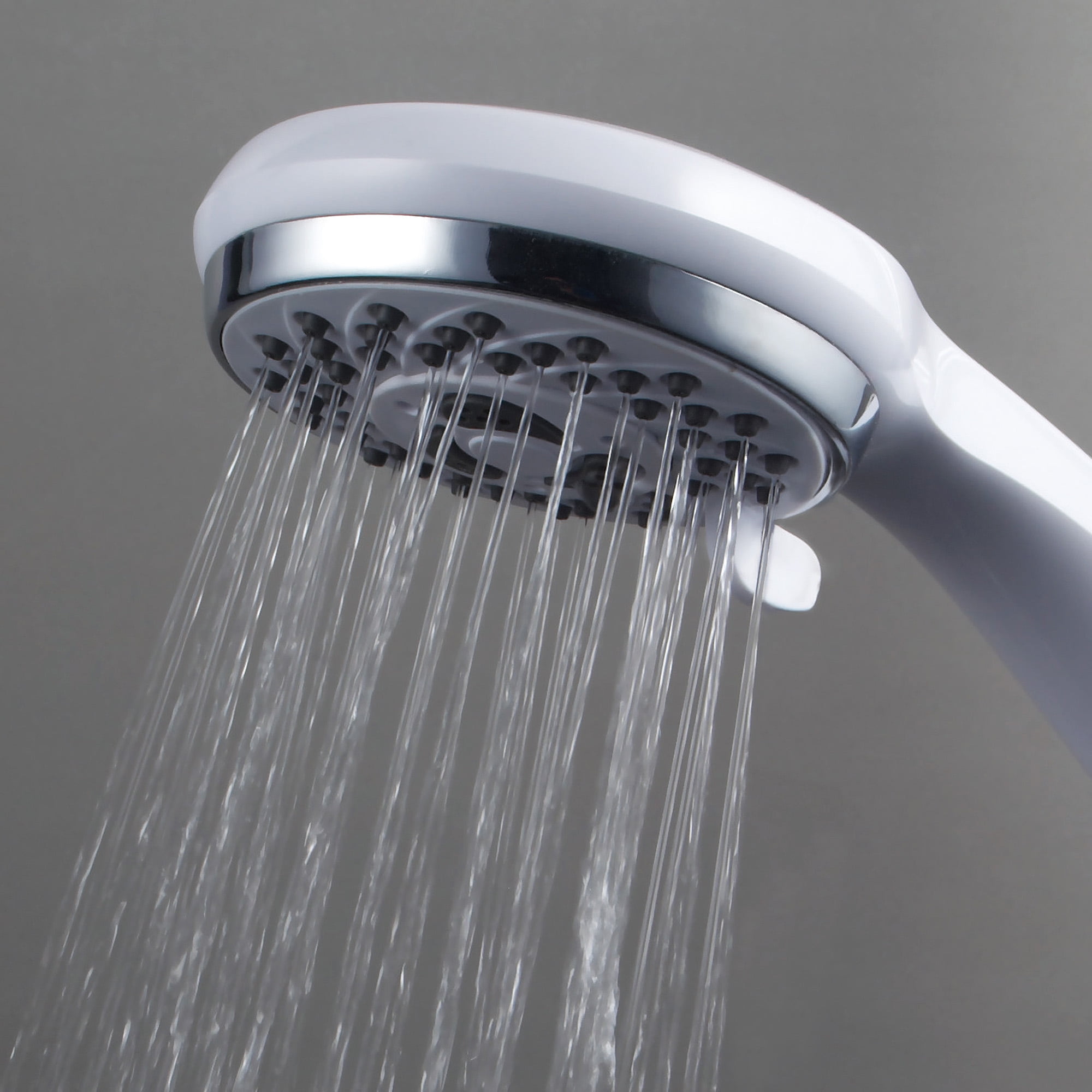 PowerSpa 4-Setting Deluxe Hand Shower, White